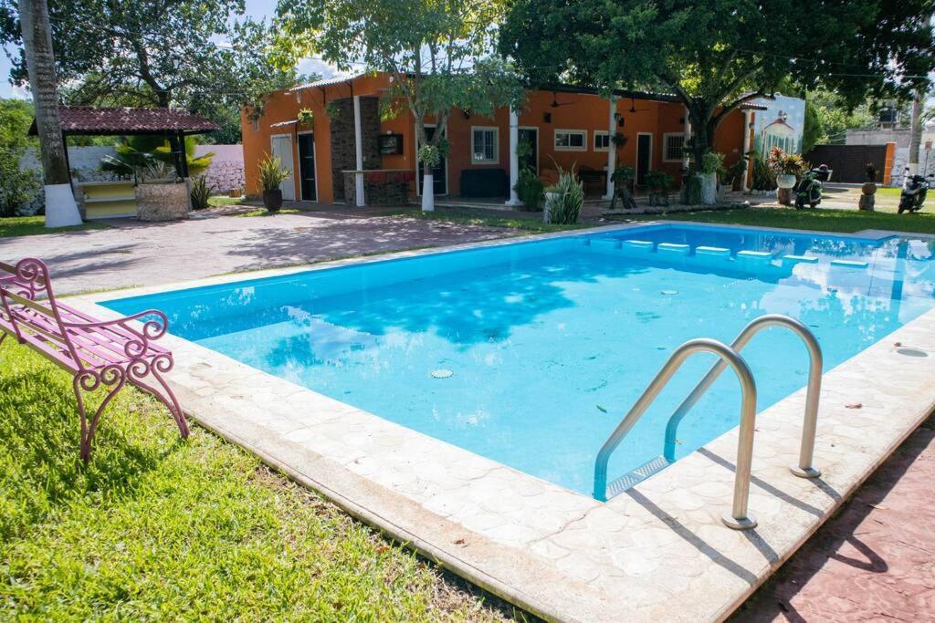 A Unos Pasos Del Paraiso Hunucma Exterior foto